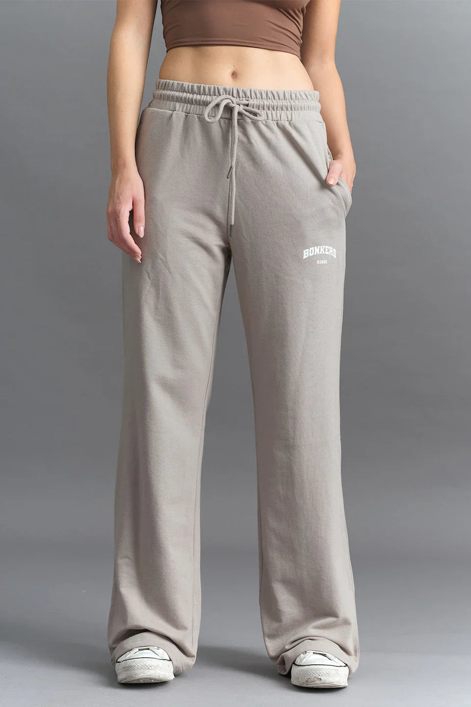 Wide-Leg Sweatpants
