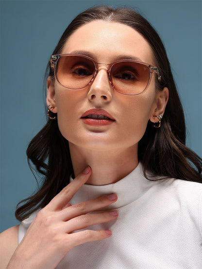 Women Brown Lens & Brown Wayfarer Sunglasses